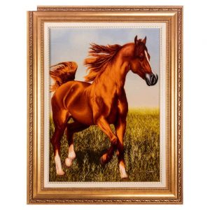 Handmade Pictorial Carpet, model Arabian horse, code 902286