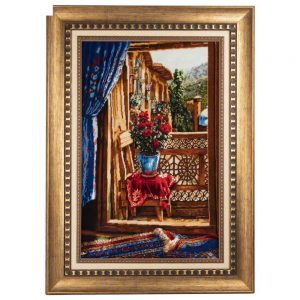 Handmade Pictorial Carpet, landscape model, code 902013