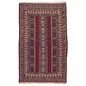 One and a half meter handmade kilim C Persia Code 171039