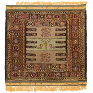 Handmade kilim one meter C Persia Code 176039