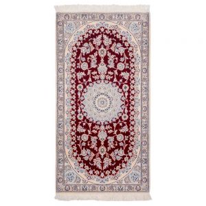 One meter handmade carpet of Persia, code 180155