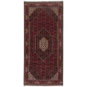 Handmade side carpet two meters long, Persia, code 187017