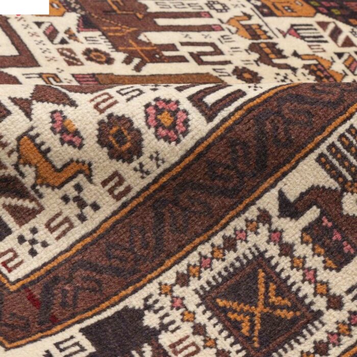 Handmade side carpet 2 meters long Persia Code 187241