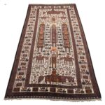 Handmade side carpet 2 meters long Persia Code 187241