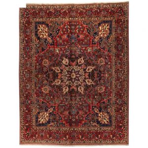 Eleven meter old handmade carpet in Persia, code 187356