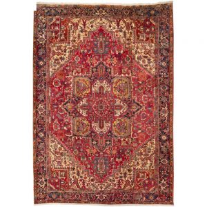 Old handmade carpet nine meters C Persia Code 187343