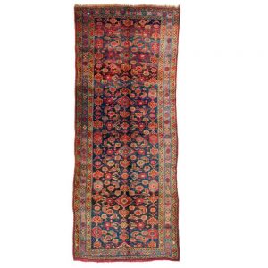 Old handmade carpet with a length of three meters C Persia Code 102105