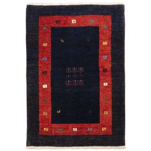 Gabbeh handmade one meter C Persia code 187128