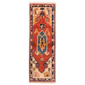 Hand-woven carpet with a length of two meters C Persia Code 702032