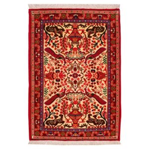 Half meter handmade carpet by Persia, code 185157