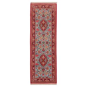 Handmade side carpet two meters long, Persia, code 181026