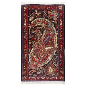 One meter handmade carpet of Persia, code 183064