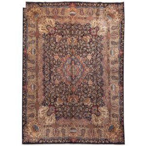 Eleven and a half meter old handmade carpet of Persia, code 187340