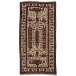 Handmade side carpet 2 meters long Persia Code 187241