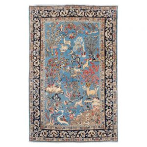 Old handmade carpet three and a half meters C Persia Code 185061