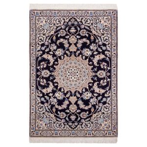 One meter handmade carpet of Persia, code 180145