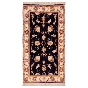 One meter handmade carpet Persia Code 181032 One pair