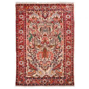 Old handmade carpet one meter C Persia Code 187225