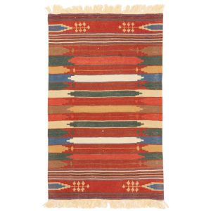 Half meter handmade kilim by Persia, code 152155