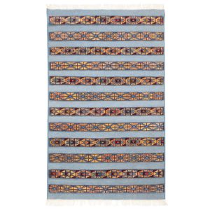 Handmade kilim carpet one meter C Persia Code 171812