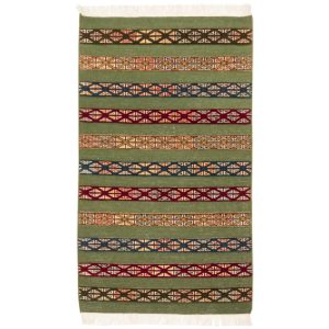 Handmade kilim carpet one meter C Persia Code 171819