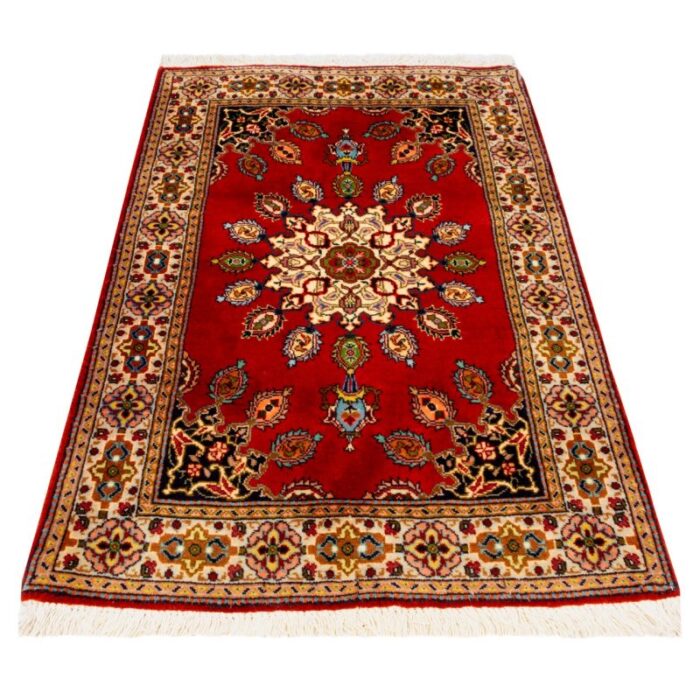 Old half-meter handmade carpet of Persia, code 156090