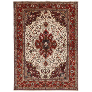 Three-meter hand-woven carpet, model Tabriz, code r549042