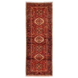 Old handmade carpet with a length of three meters C Persia Code 156106