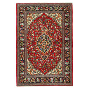 One and a half meter hand-woven carpet, Shahreza model, code a536100