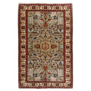 Old handmade carpet one meter C Persia Code 156041