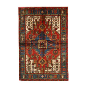 Nahavand Ilyati three-meter hand-woven carpet, code 492253r