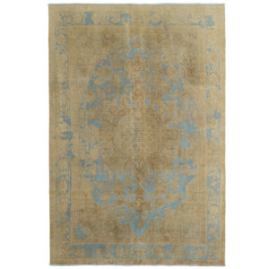 Five and a half meter painted hand-woven carpet, vintage design, code b544496