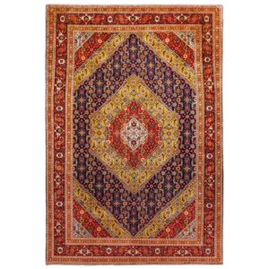 Old seven-meter handmade carpet of Persia, code 705055