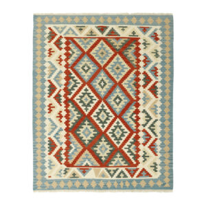 Three-meter hand-woven kilim, Qashqai model, code g567772