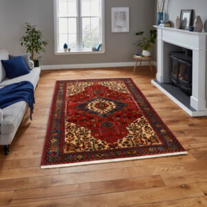 Nahavand Iliati hand-woven carpet, three and a half meters, code 521138r