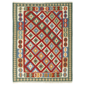 Three-meter hand-woven kilim Qashqai design code g567813