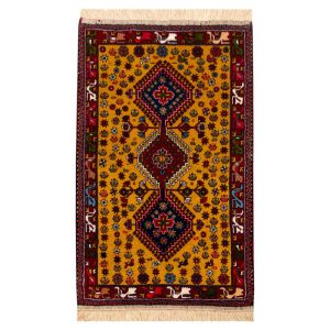 One meter handmade carpet of Persia, code 152208