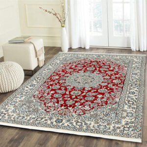 Three-meter hand-woven carpet, Nain silk flower model, code n543069n