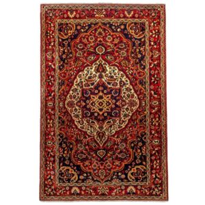 Old seven-meter handmade carpet of Persia, code 705025