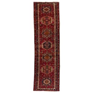 Old handmade carpet with a length of four meters C Persia Code 156061