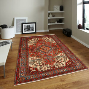 Nahavand Iliati hand-woven carpet, three and a half meters, code 521113r