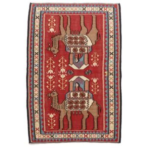 Old handmade kilim, half and thirty Persia, code 156047