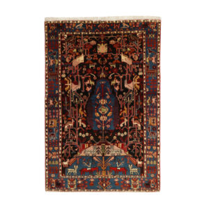 Four-meter hand-woven carpet, model Nahavand Ilyati, code 521131r