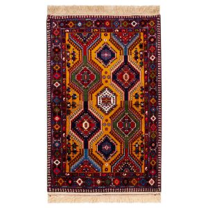 Yelmeh handmade carpet one meter C Persia Code 152213