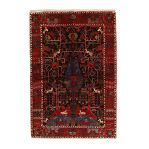 Nahavand Iliati hand-woven carpet, three and a half meters, code 521129r