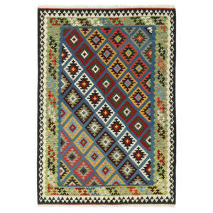 Four and a half meter hand-woven kilim, Qashqai model, code g570739