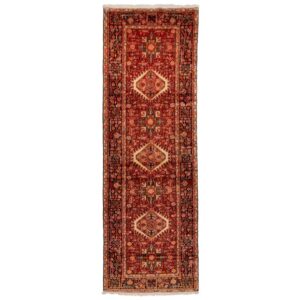 Old handmade carpet with a length of three meters C Persia Code 156107