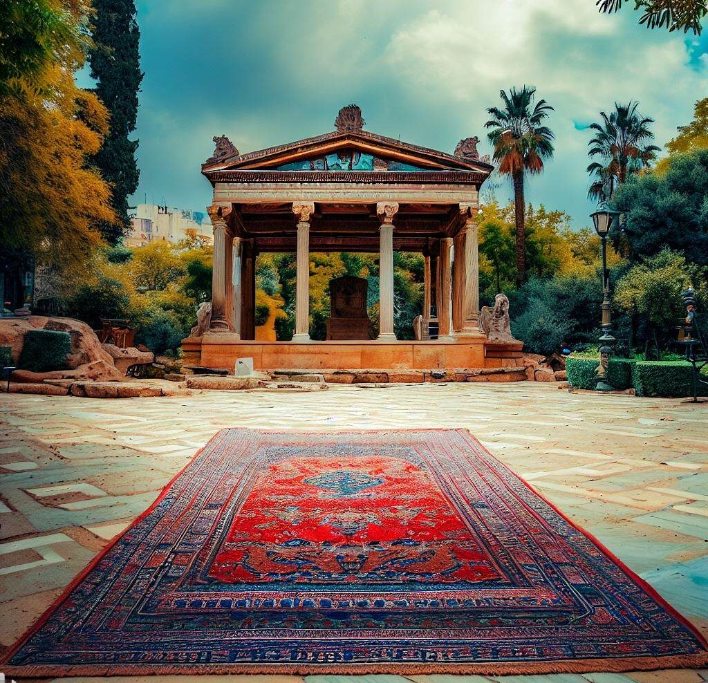 buy Persian rugs and carpets in Athens