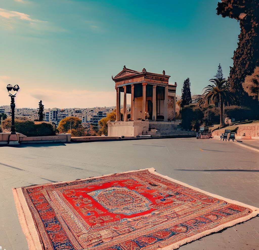 buy Persian rugs and carpets in Athens