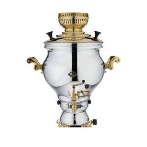 Alai Nesb / Kettle and samovar Alai Nesab Alai Nesb gas-burning samovar, Aras Nafis model, capacity 5.8 liters